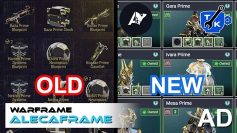 alecaframe alternative|This app UPGRADES Warframe's inventory and more! .